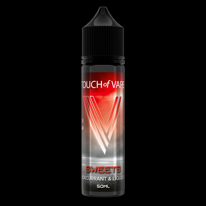 Touch Of Vape 50/50 Sweets - Blackcurrant & Liquorice