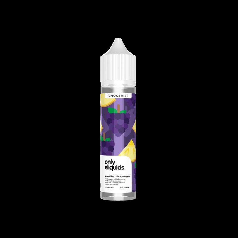 Only E-Liquids Smoothies - Black Pineapple