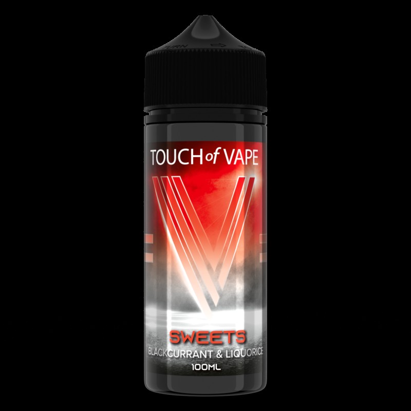 Touch Of Vape 70/30 Sweets - Blackcurrant & Liquorice