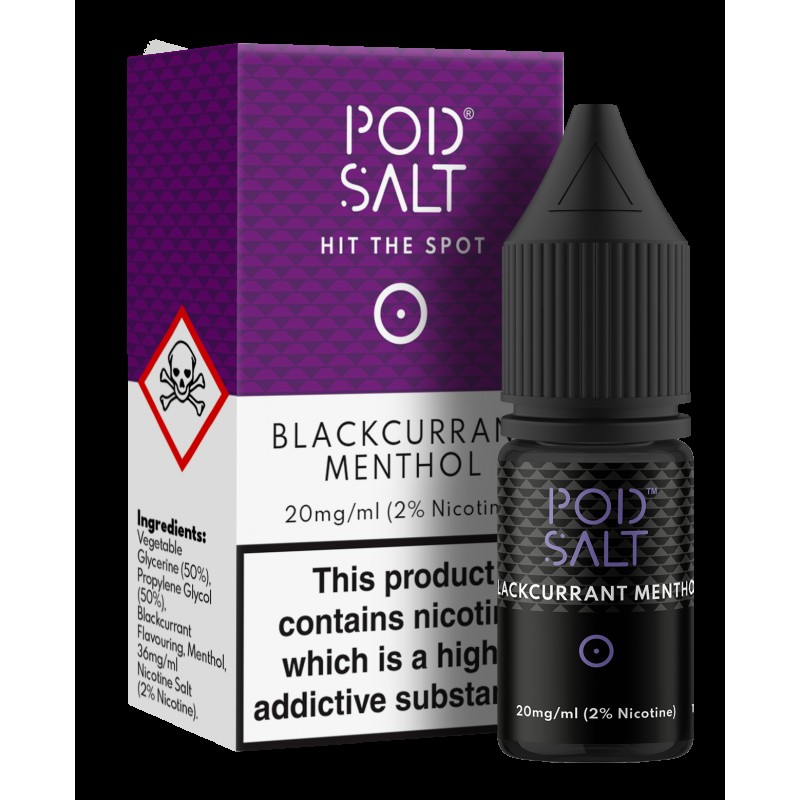 Pod Salt - Blackcurrant Menthol