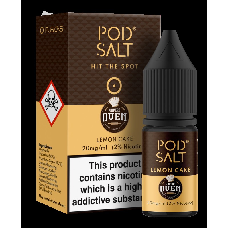 Pod Salt Fusions - Lemon Cake